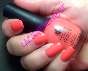 Fingerpaints Art Nouveau Nectarine